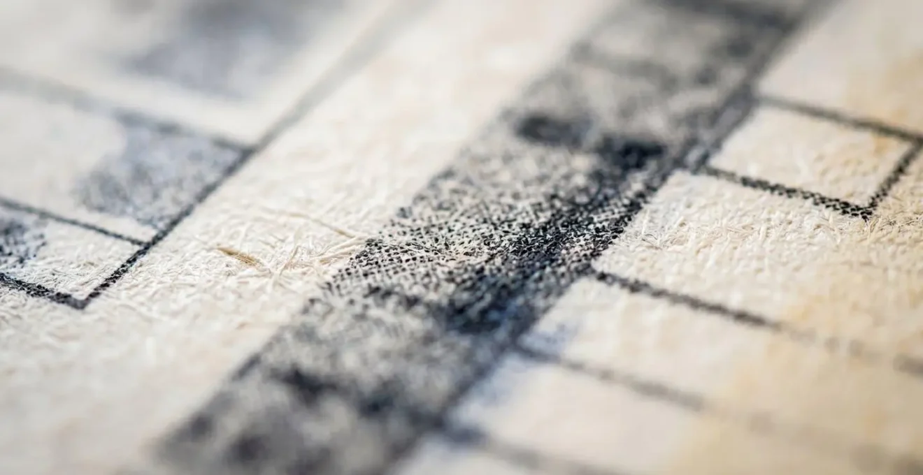 Extreme close-up of school inspection report details with shallow focus